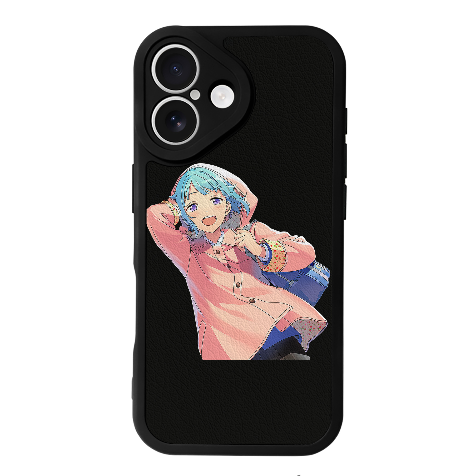 （画像用） あんさんぶるスターズ! Ensemble Stars 【iPhone 16シリーズ対応】シリコンスマホケース（レザー調） 材質：シリコン